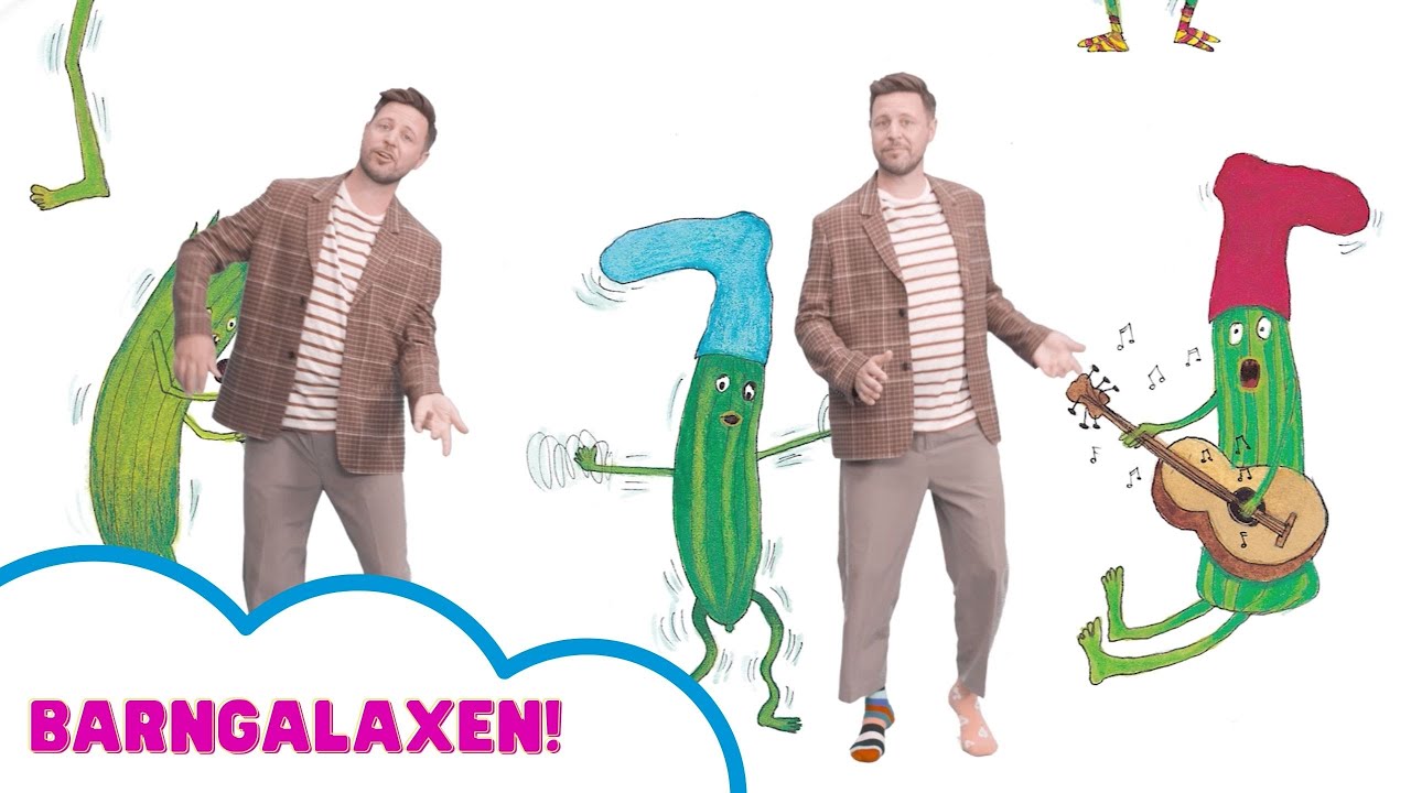 Barnkammarboken - Här dansar herr gurka - Officiell musikvideo