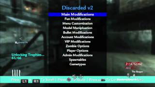 W@W Discarded v2 Zombies Mod Menu