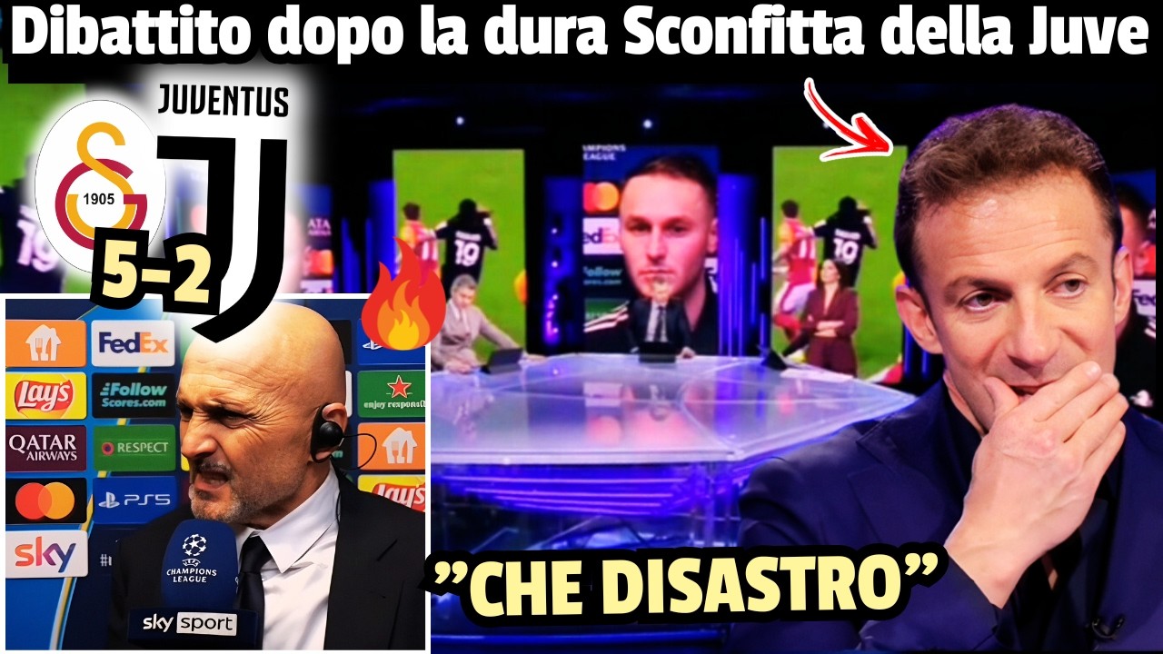 🔥🗣DIBATTITO Acceso dopo L'UMILIAZIONE della JUVE in Champions League | 🤬Ecco come hanno REAGITO