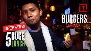 The Best Cheap Burger in NYC's Upper East Side || Operation $5 Lunch