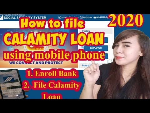 PAANO MAGAPPLY NG SSS CALAMITY  LOAN ONLINE 2020! HOW TO FILE SSS CALAMITY LOAN ONLINE 2020 TUTORIAL