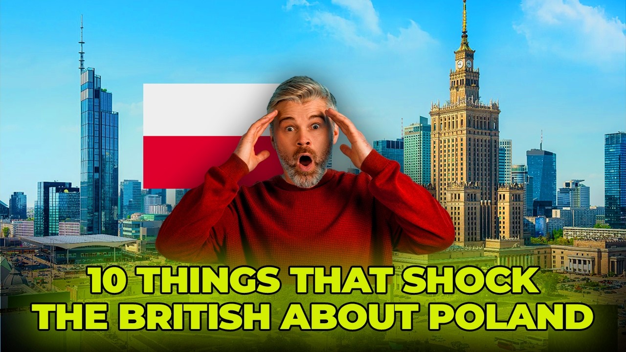 10 вещей, которые шокируют британцев в Польше 🇵🇱 (Культура Великобритании против польской культур...