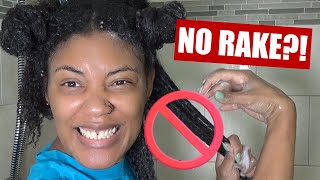 Trying The No Rake Wash and Go