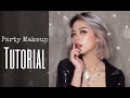 Party Makeup Tutorial – Glitter Makeup Look | Trang điểm đi dự tiệc | HWAJANG