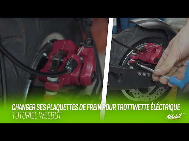 Plaquettes de frein pour scooter électrique Kugoo, remplacement de la roue  arrière, disque de frein, plaques