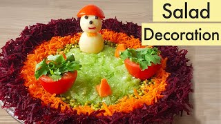 Prize winning Salad decoration | Best Creative Salad Decoration | Quick Salad Decoration Ideas |
