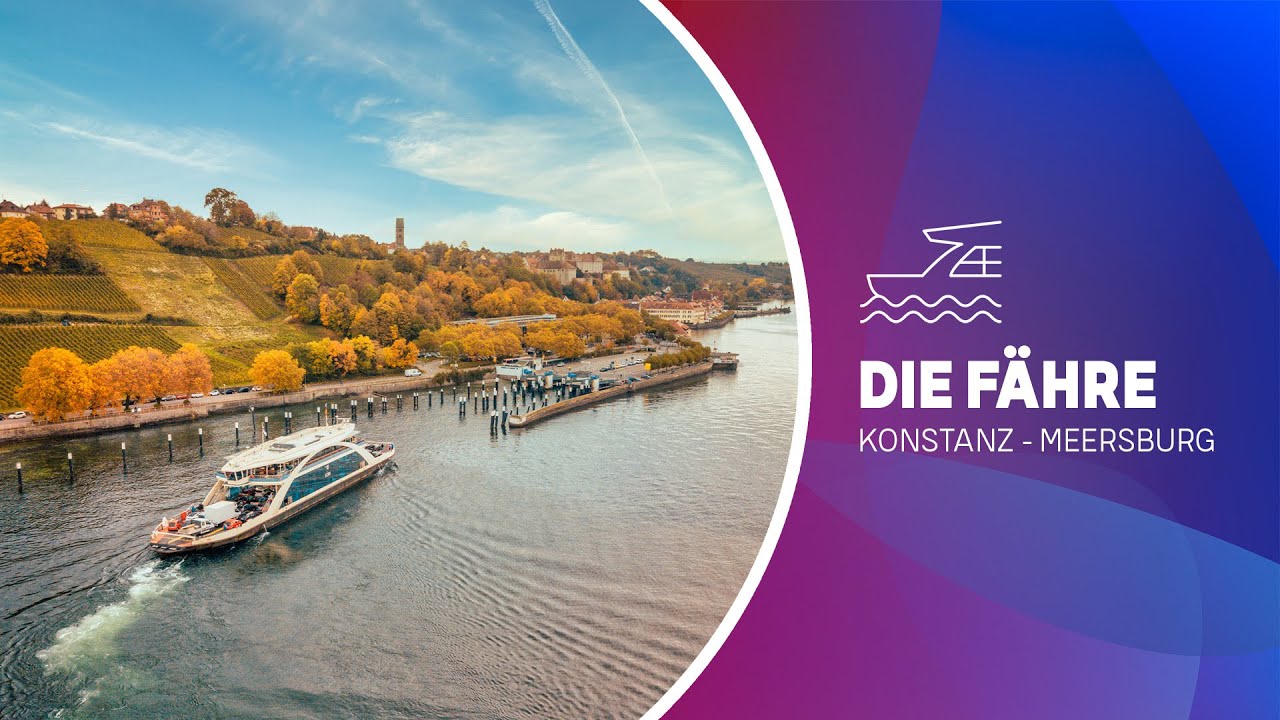 Die Fähre Konstanz - Meersburg - YouTube