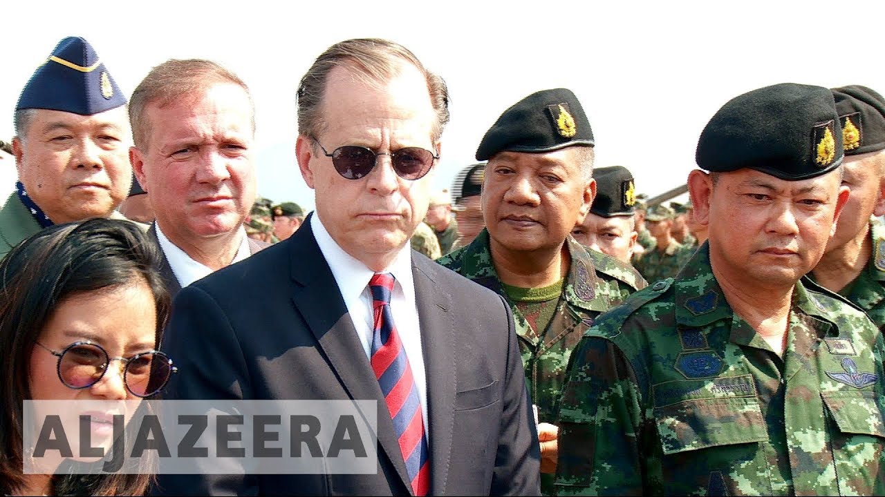 🇺🇸 🇹🇭 الولايات المتحدة وتايلاند تتعرضان لانتقادات حادة بسبب المناورات العسكرية مع ميانمار 🇲🇲