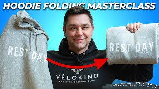 How to fold a hoodie like a pro | 3 best ways to save space & time by The Apparel Life 8,282 views 1 month ago 2 minutes, 50 seconds