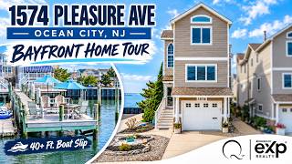 Luxury Bayfront Living: 1574 Pleasure Ave, Ocean City, NJ