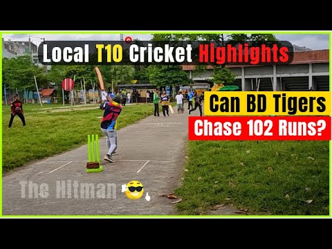 Local T10 Cricket Match Highlights | Tape Tennis Ball Cricket ...