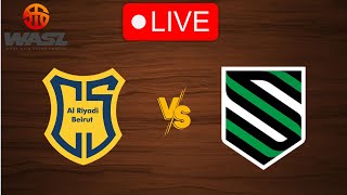 🔴 Live: Al-Riyadi vs Sagesse Al Hekmeh Beirut | West Asia Super League 2023-2024 | Live Play by Play