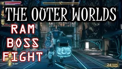 The Outer Worlds - R.A.M. Boss Fight Guide & How To Skip It