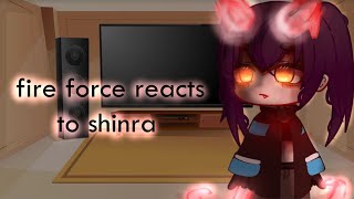 Fire force reacts to Shinra || If shinra never became a firefighter || 2/2 final || Original