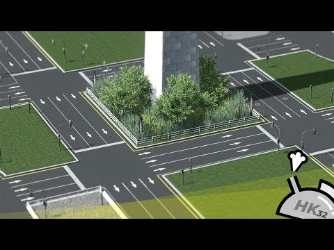 Cities: Skylines - Continuous Flow Intersection