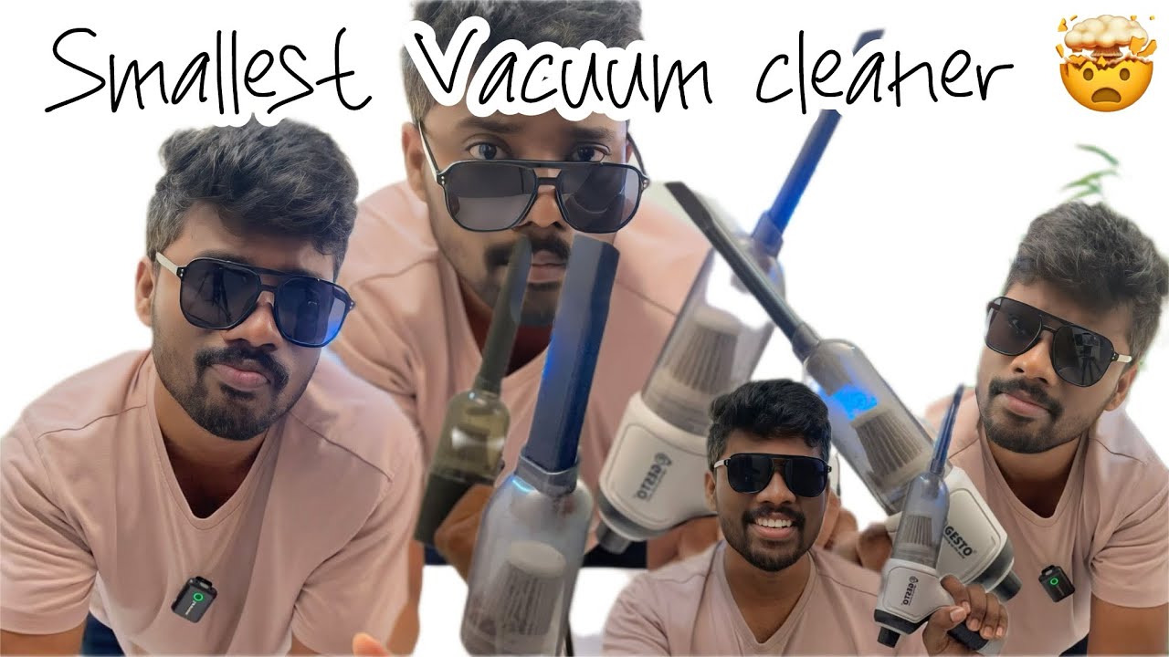 portable vacuum cleaner for car and home | AC cleaning | Review | comparison | test
