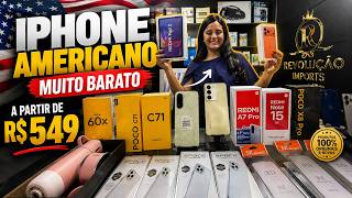 Celular Barato Iphone e Xiaomi na Rua Santa Ifigênia Centro Histórico de São Paulo