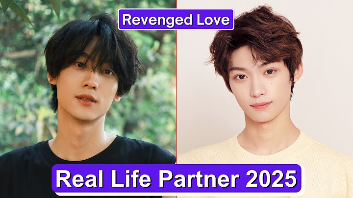 Tian Xuning And Zi Yu (Revenged Love) Real Life Partner 2025