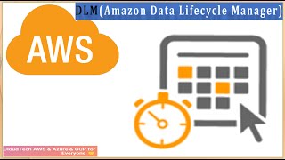 How do I automate Amazon EBS Snapshots using DLM (Data Lifecycle Manager)?|Monitor Policy CloudWatch