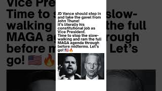 JD Vance & John Thune Debate Goes Viral 🇺🇸