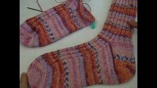 三角マチのあるボックス型のかかと　前編