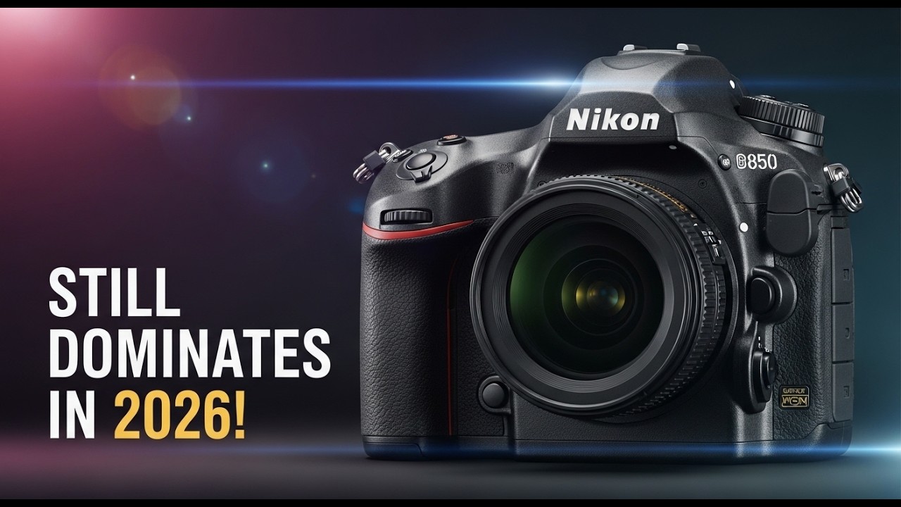 Nikon D850: цифровая зеркальная камера, которая по-прежнему лидирует в 2026 году! 📸