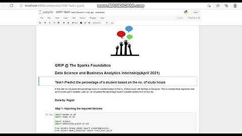 GRIP-TASK1-To predict the percentage score of a student based on the no. of study hours