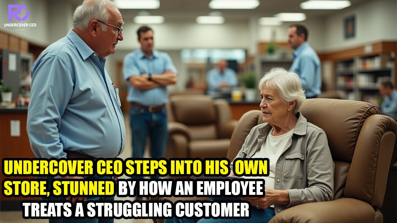 Undercover CEO Steps Into His Own Store, Stunned by How an Employee Treats a Struggling Customer