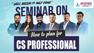 CS Professional June'26 SEMINAR | INSPIRE ACADEMY screenshot 4