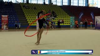 Corduneanu Elisabeta CSS UNIREA IASI Junioare I Ribbon Cupa Prietenia Ediția XXVIII la Gimnastică Ri