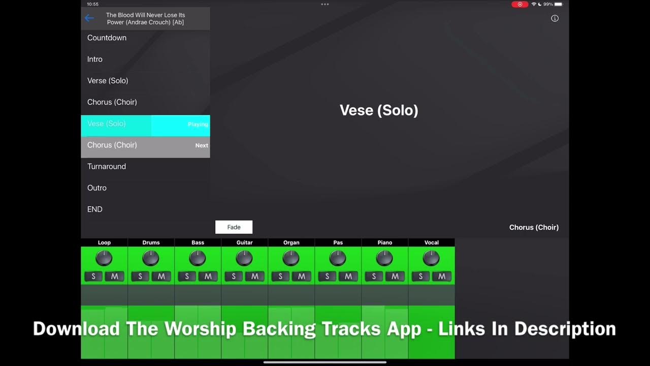 The Blood Will Never Lose Its Power (Andrae Crouch) Worship Backing Tracks App Preview The Blood Will Never Lose Its Power (Andrae Crouch) Worship Backing Tracks App Preview