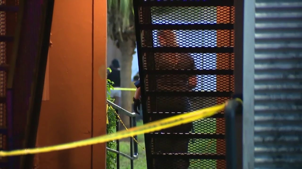 Child, man shot at Lauderhill apartment complex - YouTube