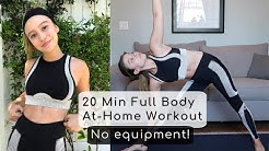 20 Min Full Body Workout! | Genevieve Hannelius