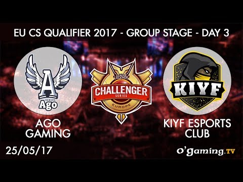 AGO vs KIYF - EU CSQ 2017 - Group Stage Day 3 - League of Legends