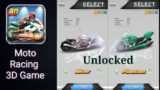 MOTO RACING 3D GAME UNLOCK ALL VEHICLES || WHEN APK EDITOR DOES NOT WORK MT MANAGER DO screenshot 1