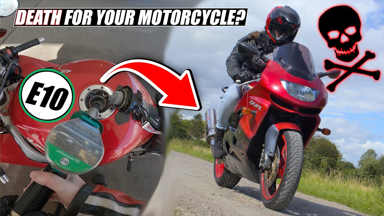 E5 Fuel Is a SCAM | Should You Use E10 In Your Old Motorcycle Instead? (Feat. Kawasaki ZX-9R)