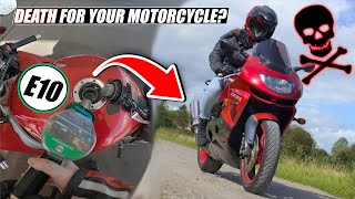 Famous E5 Fuel Is a SCAM | Should You Use E10 In Your Old Motorcycle Instead? (Feat. Kawasaki ZX-9R) Wealth
