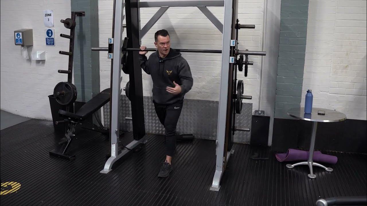 Smith machine lunge YouTube