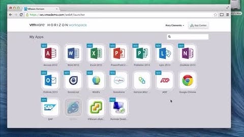 RDS Hosted Applications in VMware Horizon 6
