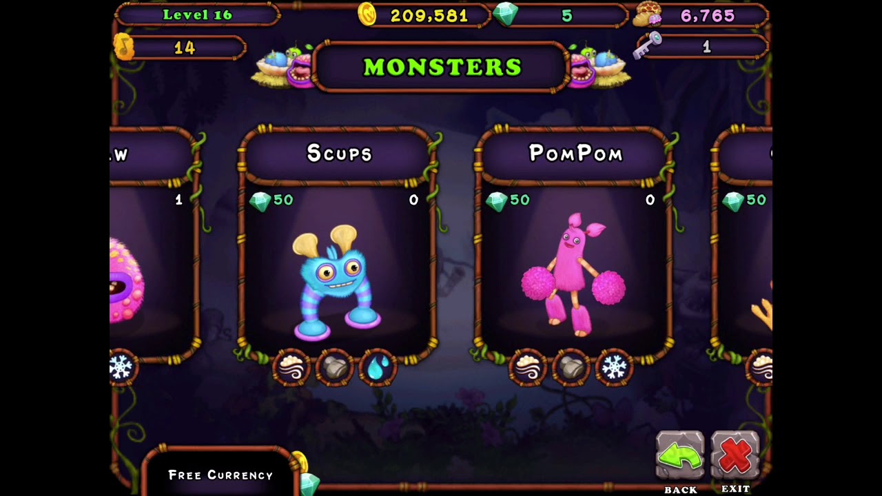 How To Breed the 3 elemental monster (the Pom Pom) on my Singing monsters. 