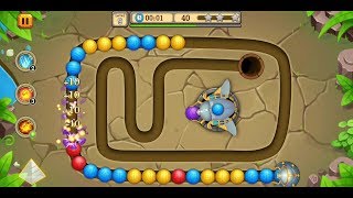 Jungle Marble Blast 2 (by coolstudios) - free zuma-like match 3 puzzle game for Android - gameplay. screenshot 2