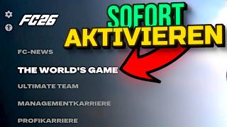 HOW to UNLOCK the WORLD CUP MODE in EAFC26 IMMEDIATELY ⚠️