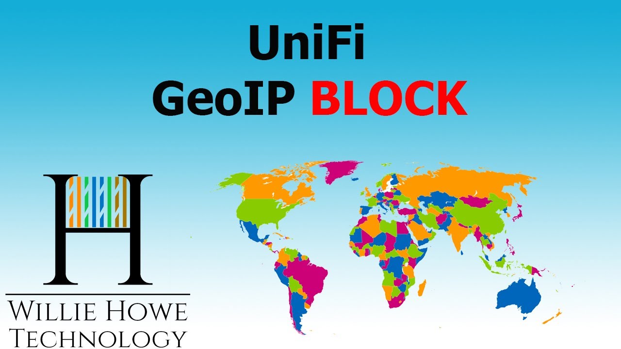 UniFi - How to Block Entire Countries From Your Network - GeoIP Filtering