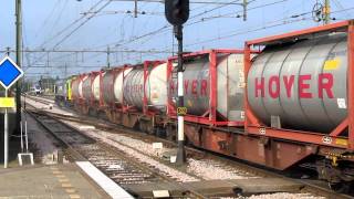 (HD) Diesel Power! Captrain PB05 6609 Class 66 with great engine sound and horn