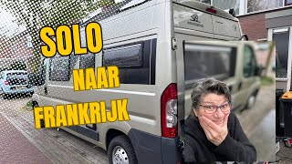 Solo naar Frankrijk met de camper! De test!