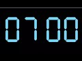 7 Minute Silent Timer - Loud Alarm at End!