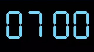 7 Minute Silent Timer - Loud Alarm at End!