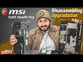 Msi Gs65 Stealth Disassembling-TearLaptop-Upgrade SSD Detail Review