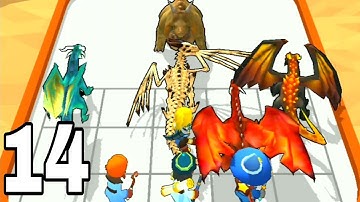 Merge Battle 3D Dragon Master - Part 14 Levels 141-150 - Android Gameplay