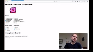 Famous IndexedDB, WebSQL, LocalStorage - what blocks the DOM? Profile